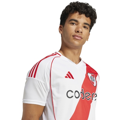 Camisa do River Plate I 24/25 adidas Masculina - Foto 5