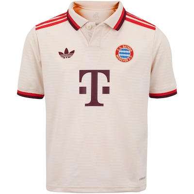 Camisa Polo do Bayern de Munique III 24/25 adidas Infantil Torcedor - Foto 1
