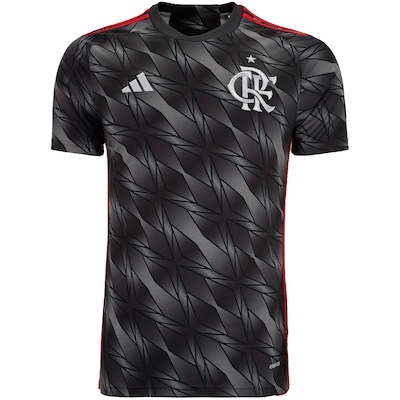 Camisa do Flamengo III 24 adidas Masculina - Foto 5