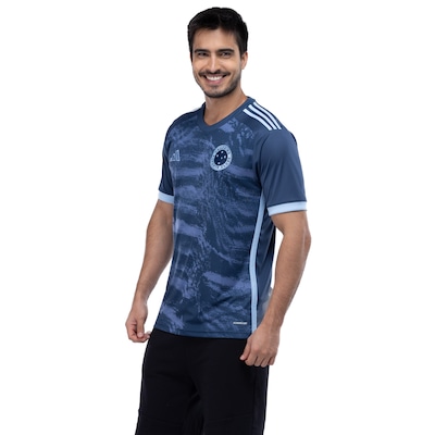 Camisa do Cruzeiro III 24 adidas Masculina Torcedor - Foto 2