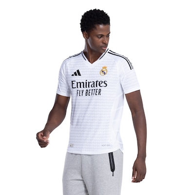 Camisa do Real Madrid I 24/25 adidas Masculina Authentic - Foto 2