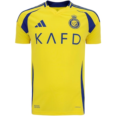 Camisa do Al Nassr FC I 24/25 adidas Masculina Torcedor Ronaldo - Foto 3