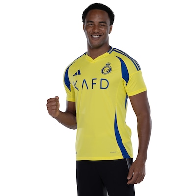 Camisa do Al Nassr FC I 24/25 adidas Masculina Torcedor Ronaldo - Foto 4