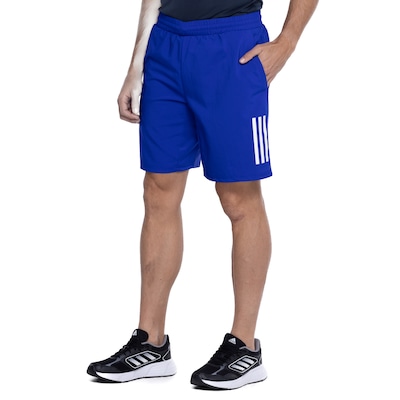 Bermuda Masculina adidas Tennis Club 3 Listras 9 Polegadas - Foto 2