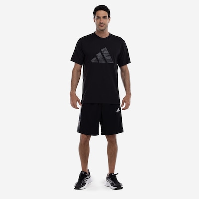 Camiseta Masculina adidas Manga Curta Logo Camuflado - Foto 3