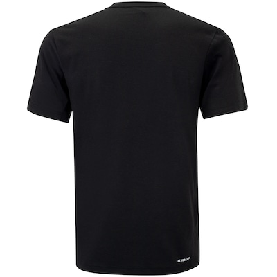 Camiseta Masculina adidas Manga Curta Logo Camuflado - Foto 6
