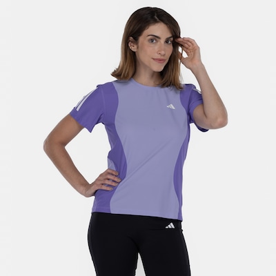 Camiseta Feminina adidas Manga Curta Own the Run Base - Foto 5