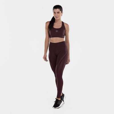 Top Fitness com Bojo Removível adidas Média Sustentação Stella McCartney Adulto - Foto 3