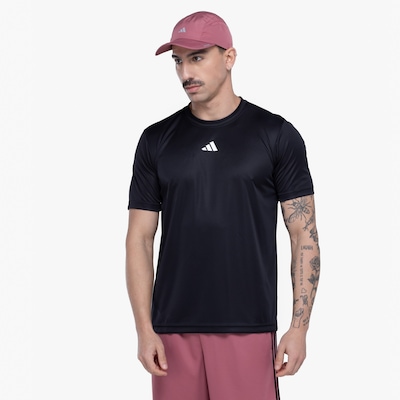 Camiseta Masculina adidas Manga Curta Treino Básica - Foto 5