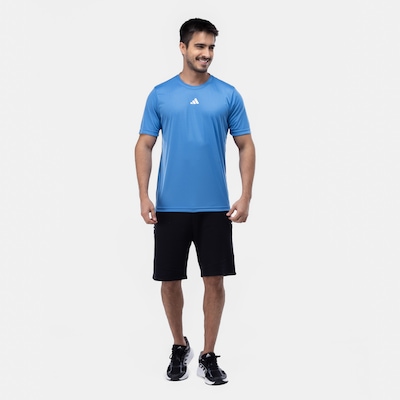 Camiseta Masculina adidas Manga Curta Treino Básica - Foto 4