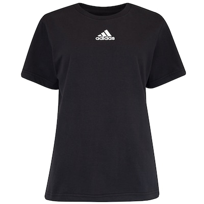 Camiseta Feminina adidas Manga Curta Small Logo - Foto 1