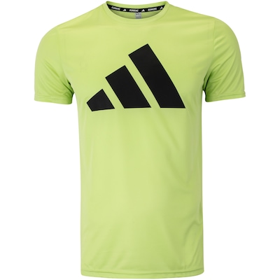 Camiseta Masculina adidas Manga Curta Run It - Foto 1