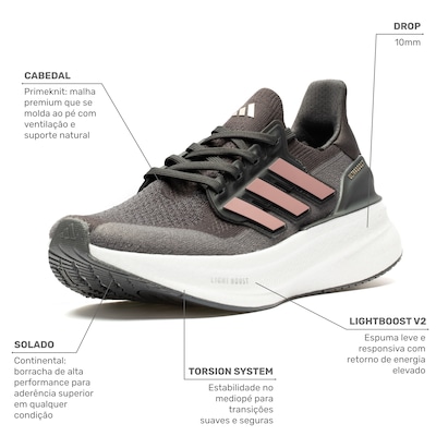 Tênis adidas Ultraboost 5 Feminino - Foto 3