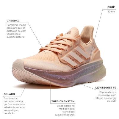 Tênis adidas Ultraboost 5 Feminino - Foto 2