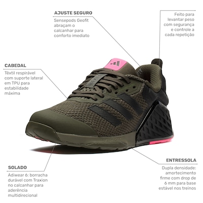 Tênis adidas Dropset 3 Trainer Masculino - Foto 3
