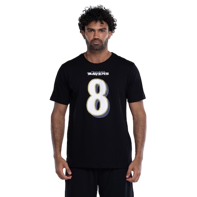 Camiseta do Baltimore Ravens NFL Masculina Player Jackson NF017 - Foto 2