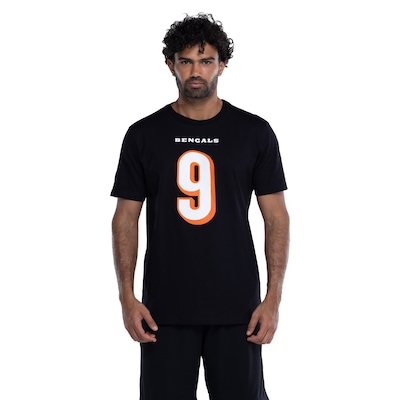 Camiseta do Cincinnati Bengals NFL Masculina Player Burrow NF018 - Foto 2