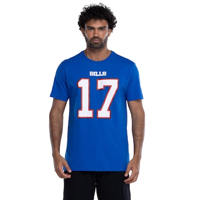 Camiseta do Buffalo Bills NFL Masculina Allen NF021 - Foto 2