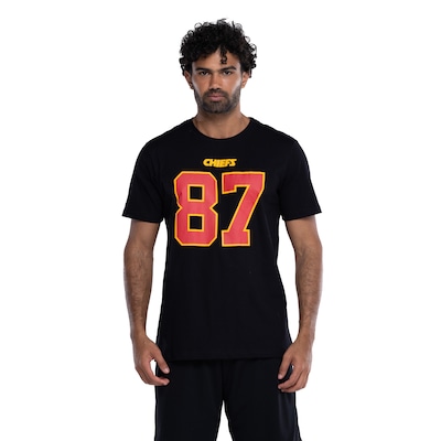 Camiseta do Kansas City Chiefs NFL Masculina Player Kelce NF023 - Foto 2