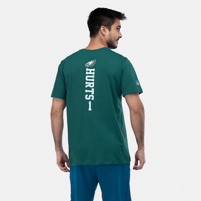 Camiseta do Philadelphia Eagles NFL Masculina Player Hurts NF060 - Foto 3