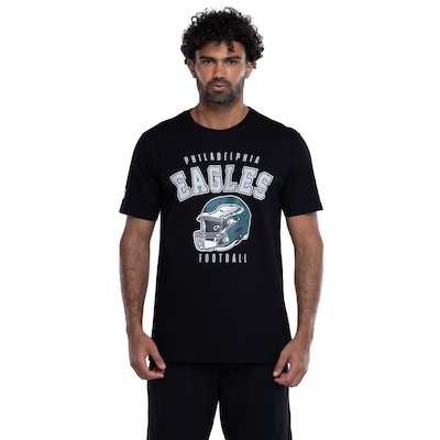 Camiseta do Philadelphia Eagles NFL Masculina Player Hurts NF062 - Foto 2