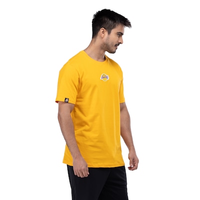 Camiseta do Los Angeles Lakers NBA Masculina Core N0652 - Foto 2