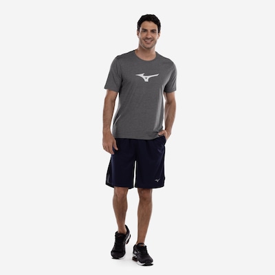 Camiseta Masculina Mizuno Manga Curta Lifestyle - Foto 3