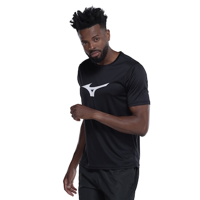 Camiseta Masculina Mizuno Manga Curta Run Spark - Foto 2