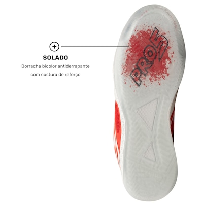 Chuteira Futsal Umbro Pro 5 Bump England Adulto - Foto 6