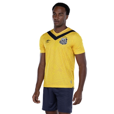 Camisa do Santos 24 Umbro Masculina Torcedor - Foto 2