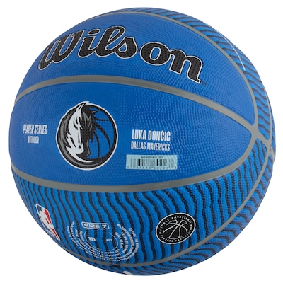 Bola de Basquete do Dallas Mavericks Wilson NBA Player Icon Luka 7 - Foto 2