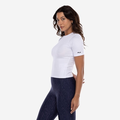Camiseta Feminina Fila Manga Curta Fit Better Life - Foto 5