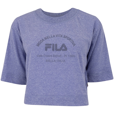 Camiseta Feminina Fila Manga Curta Vitar Sportiva - Foto 6
