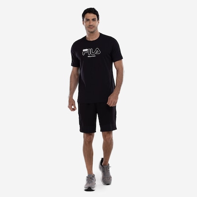 Camiseta Masculina Fila Manga Curta Slim Classic - Foto 3