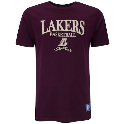 Camiseta do Los Angeles Lakers NBA Masculina NB954 Classic - Foto 1