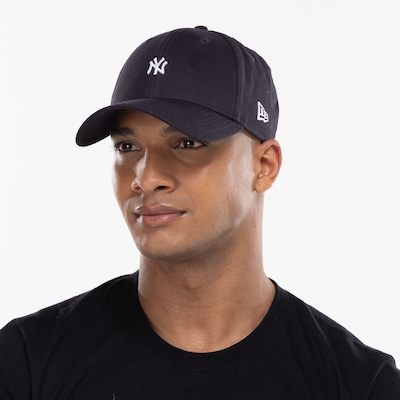 Boné Aba Curva New York Yankees MLB 940 New Era Mini Logo Strapback Adulto - Foto 5