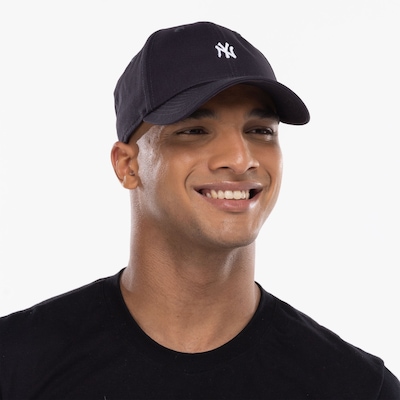 Boné Aba Curva New York Yankees MLB 940 New Era Mini Logo Strapback Adulto - Foto 2