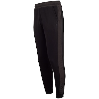 Calça de Moletom Masculina Oxer Recorte - Foto 1