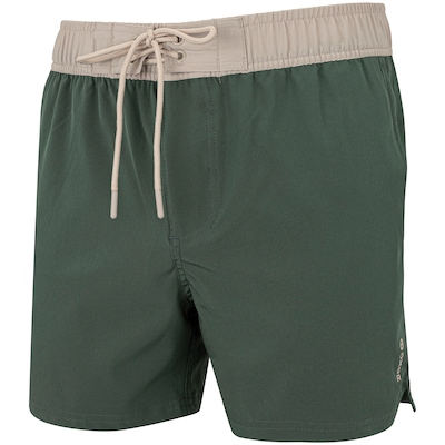 Bermuda Masculina Oxer Swim Liso Contraste - Foto 1