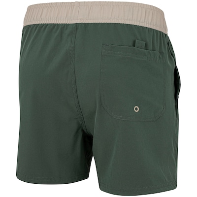 Bermuda Masculina Oxer Swim Liso Contraste - Foto 2