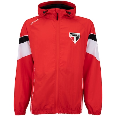 Jaqueta do São Paulo Corta-Vento Masculina Jaqueta do São Paulo Corta-Vento Masculina