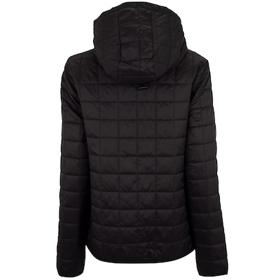 Jaqueta Feminina Nord com capuz Puffer Packable Bolso com zíper - Foto 2