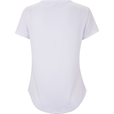 Camiseta Feminina Oxer Manga Curta Estampada Refletivo - Foto 2