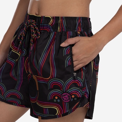 Short Farm Logotuca Nylon Bolso Seguro Feminino - Foto 4