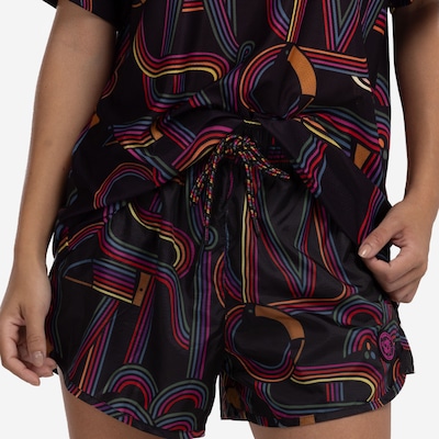 Short Farm Logotuca Nylon Bolso Seguro Feminino - Foto 6