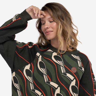 Blusa de Moletom Farm Tucano Gráfico Feminina - Foto 4