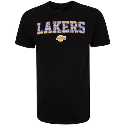 Camiseta do Los Angeles Lakers NBA Masculina Cubic N0147 - Foto 5