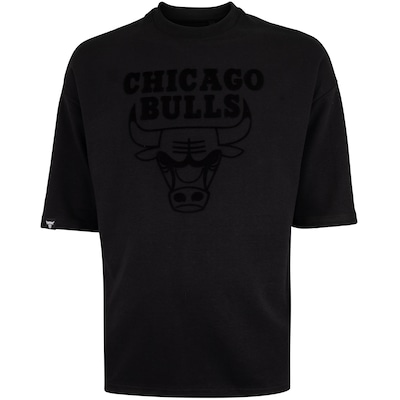 Camiseta do Chicago Bulls NBA Manga Curta Logo Surton - Foto 2