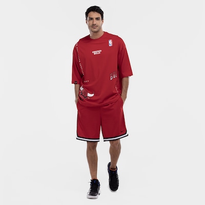 Camiseta do Chicago Bulls Masculina NBA Construct N0253 - Foto 3