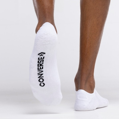Kit de Meia Converse Invisible Adulto 3 pares - Foto 6